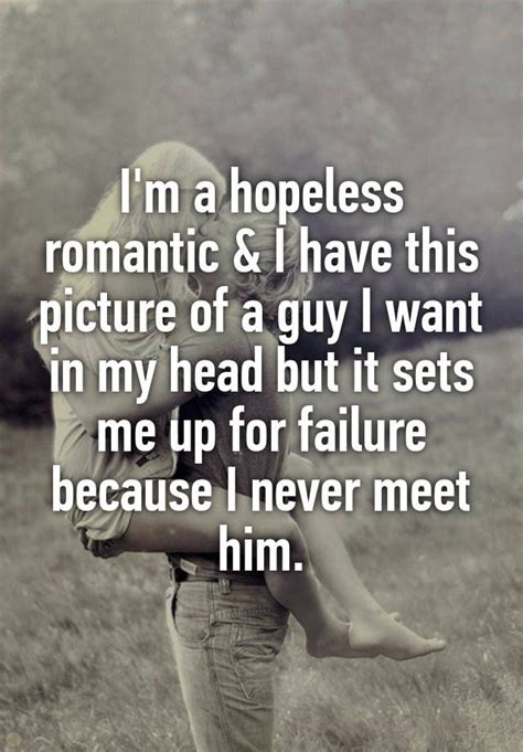 dating a hopeless romantic man